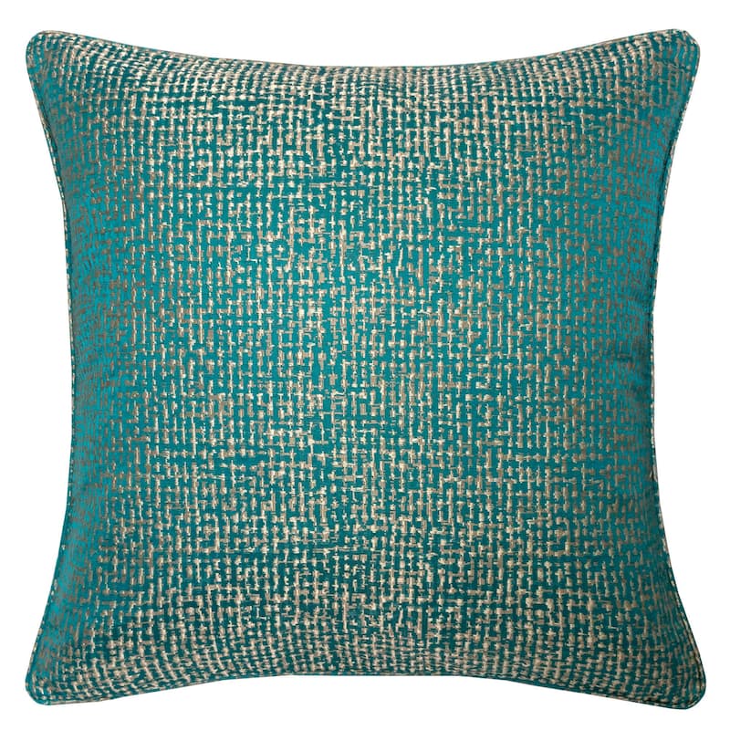 Purviance Modern Cotton/Linen Modern Accent Pillow (Set of 2) by Silver Orchid - Green