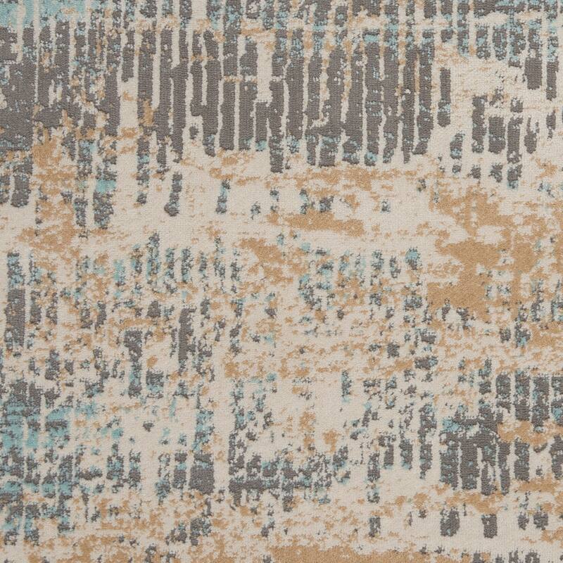 Michael Amini MA90 Uptown Abstract Area Rug
