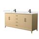Option White Oak / Giotto Quartz Top / Matte Black