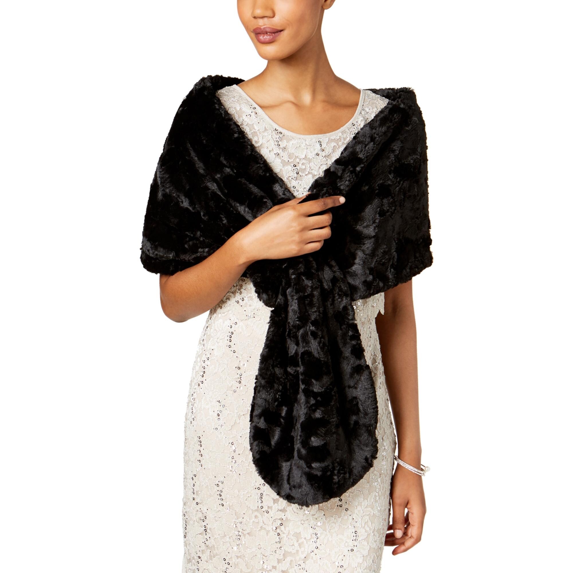 faux shawl wrap
