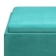 preview thumbnail 52 of 92, WYNDENHALL Townsend 17 inch Wide Contemporary Square Storage Ottoman