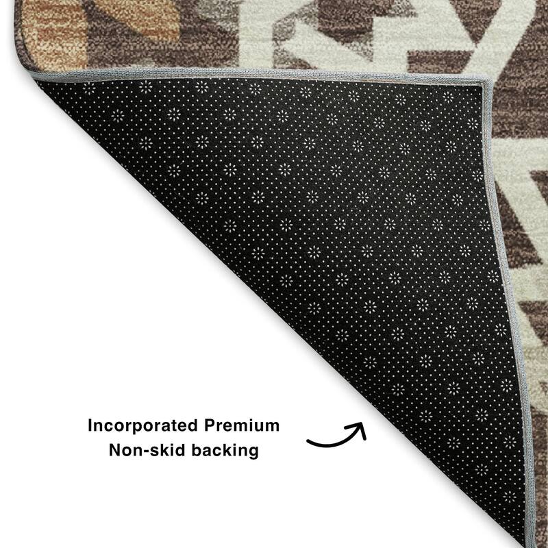 Premium Washable Super Soft Boho Global Mayfield Rug
