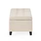 Mission Tufted Fabric Storage Ottoman Bench by Christopher Knight Home - 50.50"L x 18.75"W x 16.00"H