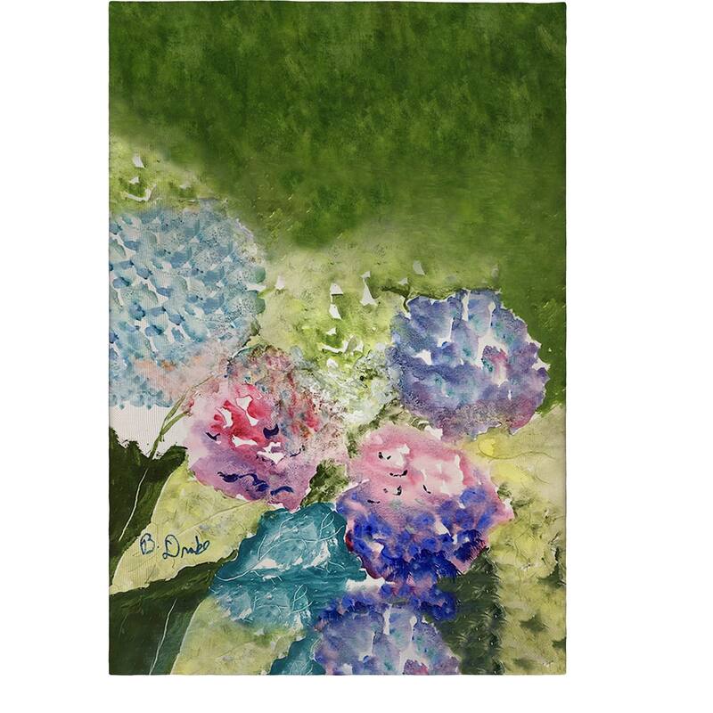 Pink & Purple Hydrangeas Guest Towel - 20x20