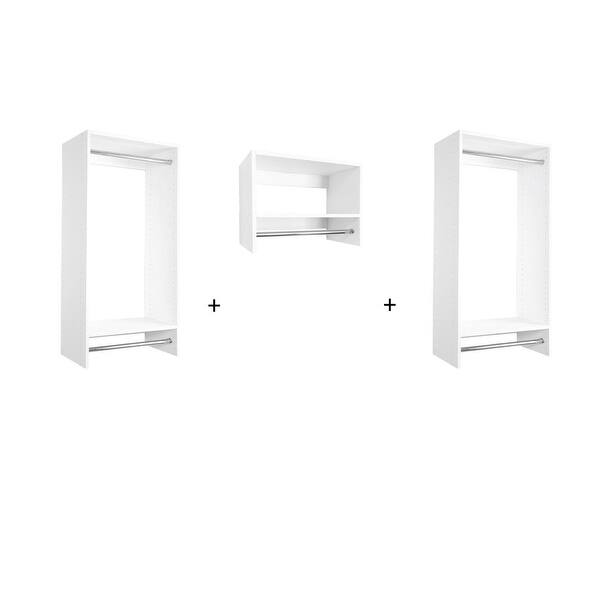 Shop Modular Closets 6 Ft Closet Organizer System 72 Inch Style D Overstock 21706528