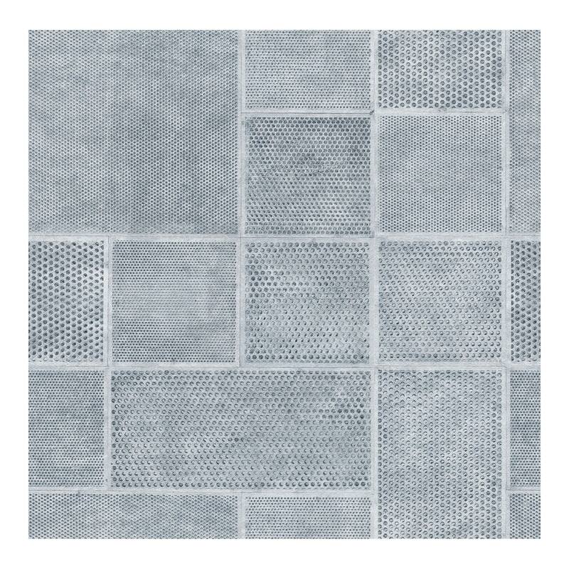 Fine Decor Ellison Blue Geometric Wallpaper - 20.5 x 396 x 0.025