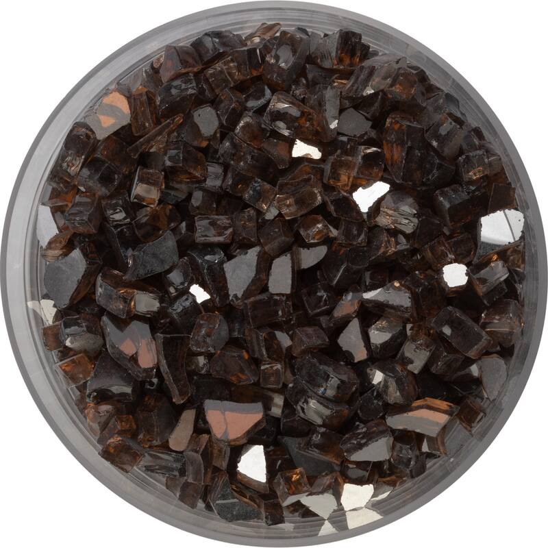 Pure Garden 10lbs Fire Pit Glass - Glass Rocks