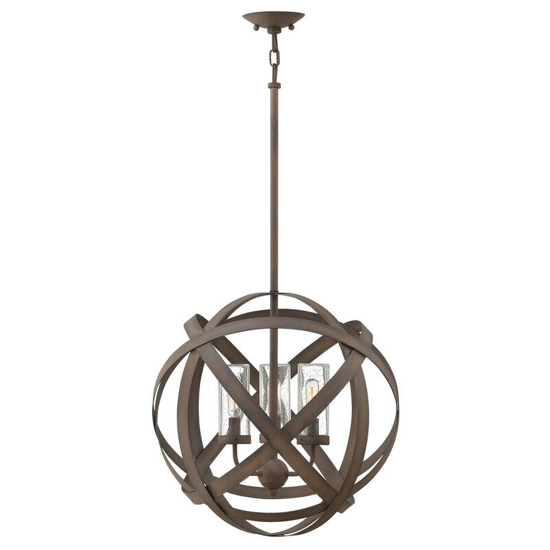 Hinkley Lighting Carson 120v 3 Light 18.5" Wide Open Air Cage Outdoor