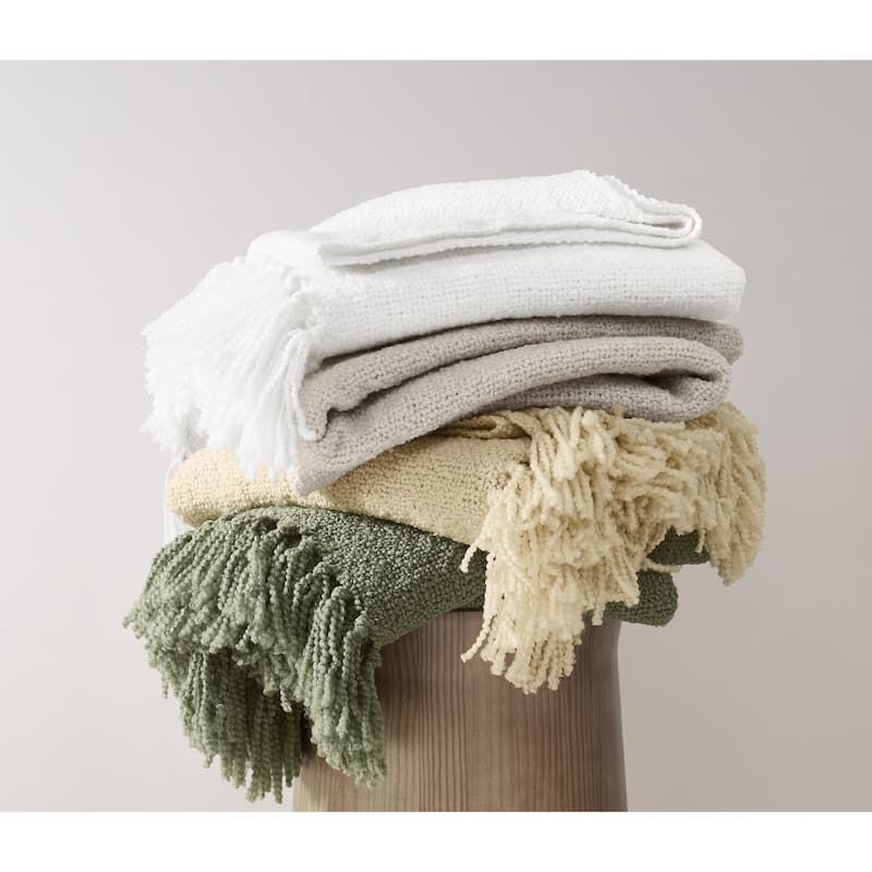 Brooklyn Loom Chunky Boucle 50x70 Throw