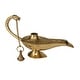 preview thumbnail 10 of 12, Gold Brass Eclectic Aladdin Lamp