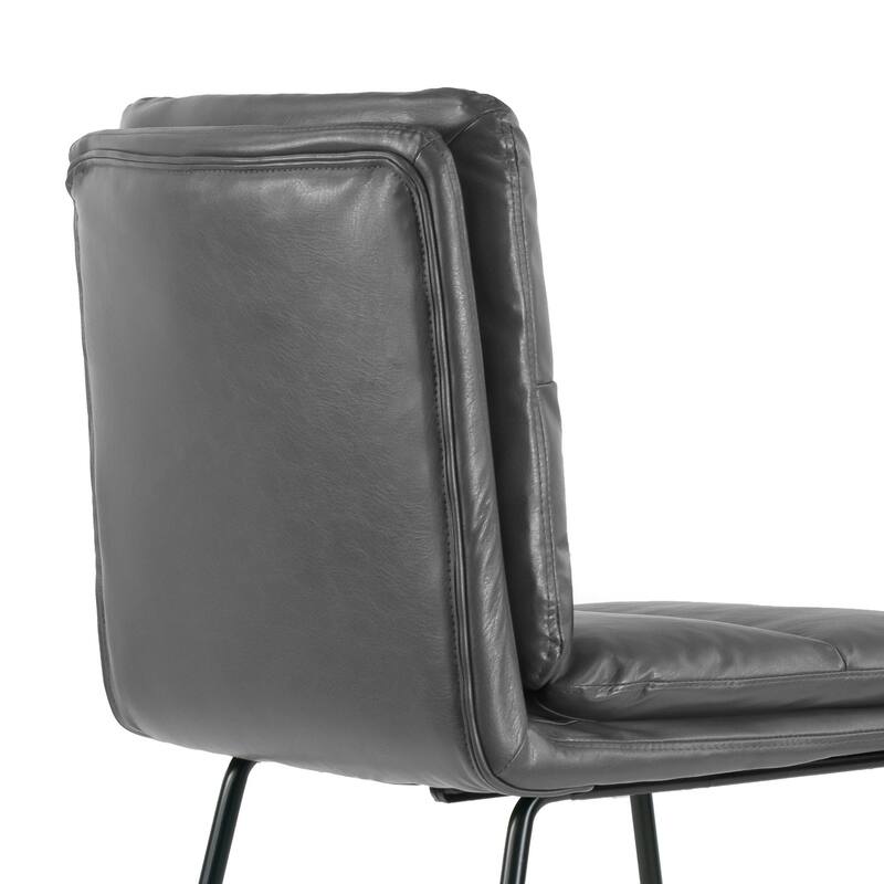 Set of 2 Aulani Upholstered Metal Frame Bar Stool