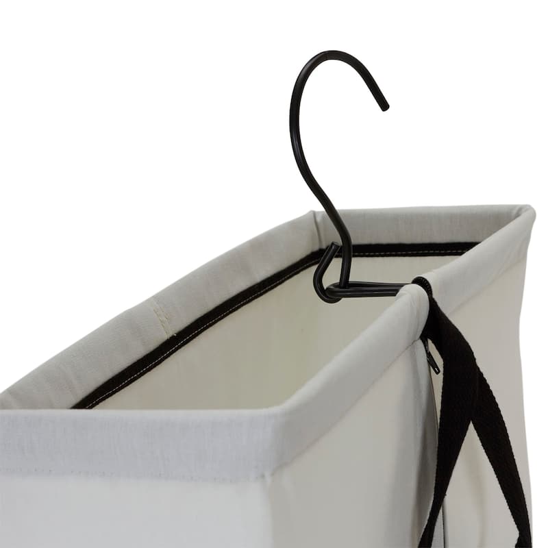 Household Essentials Door Hanging Laundry Bag with Loop Handle