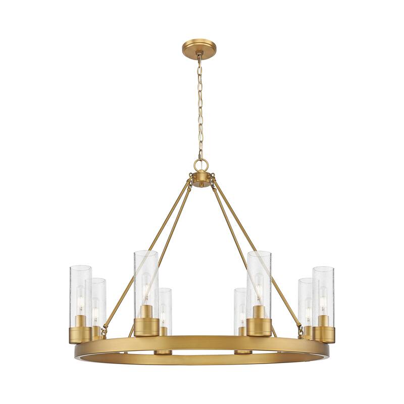 Innovations Lighting Downtown Urban - Boreas - 6 Light 36" Chandelier with 8" Shades