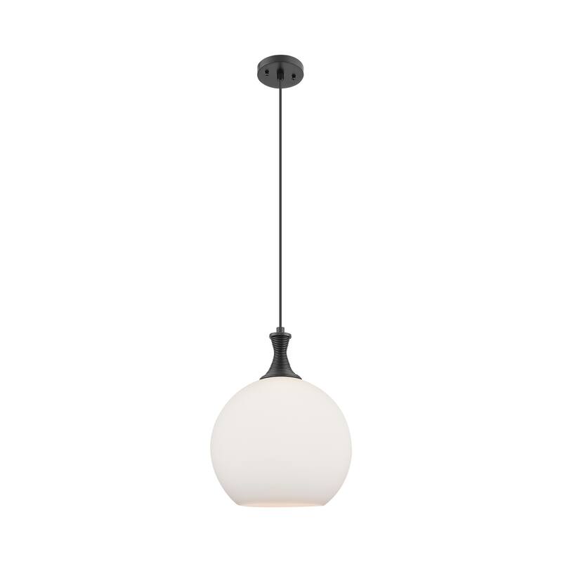 Innovations Lighting Downtown Urban - Astor - 1 Light 12" Metal Detailed Cord Hung Mini Pendant