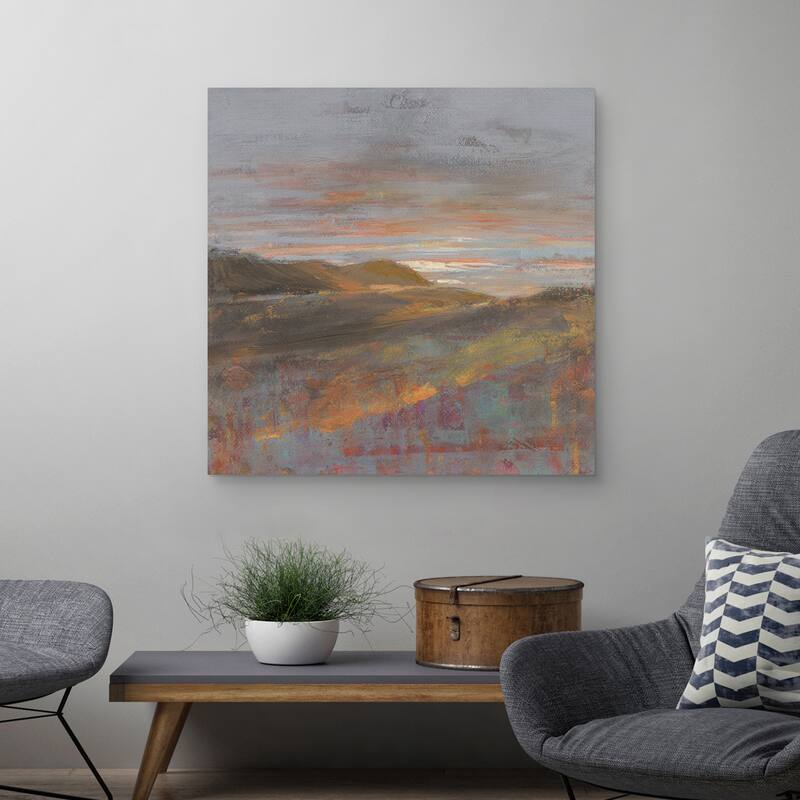 Dawn on the Hills by Danhui Nai Canvas Art Print