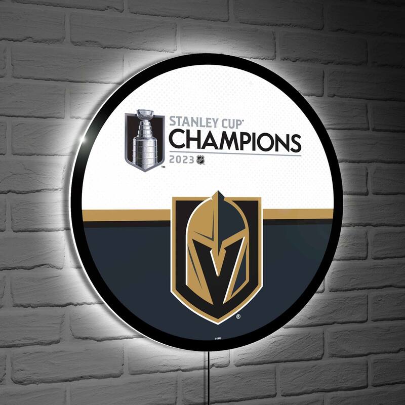 Las Vegas Golden Knights LED Lighted Sign - White