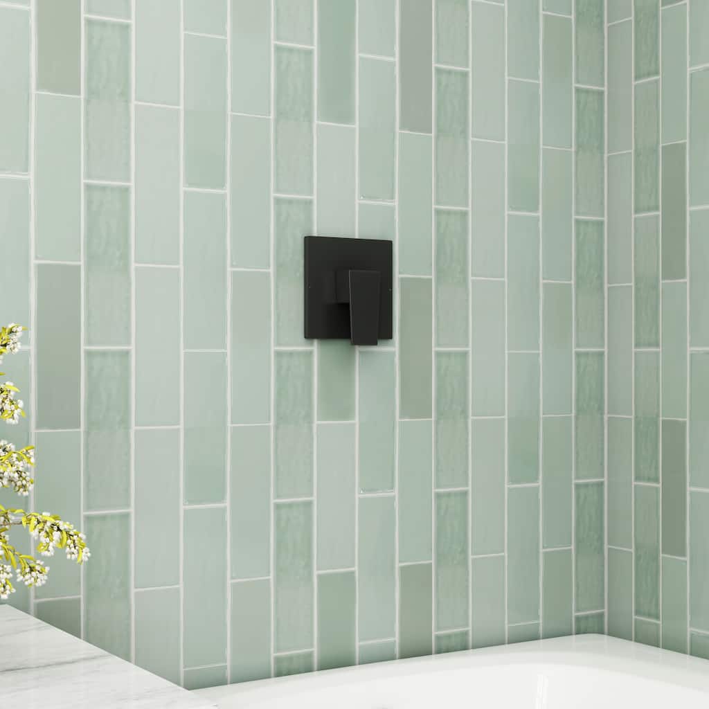 1-Handle Wall Mount Shower Valve Trim Kit for MOEN Tub/Shower Faucets (Valve Not Included)