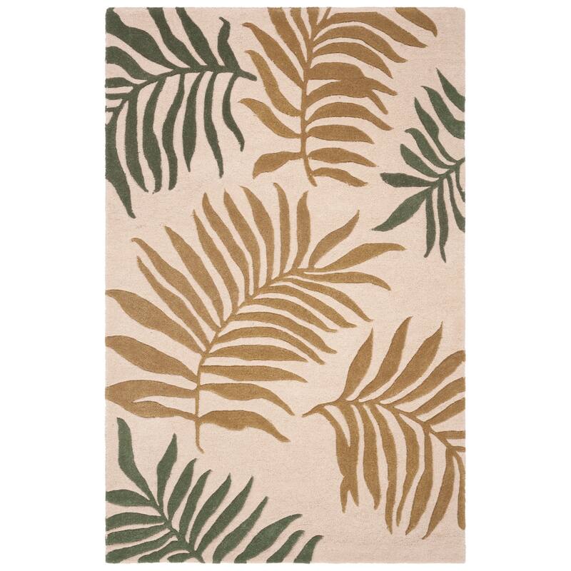 SAFAVIEH Handmade Soho Carley Ferns N.Z. Wool Rug