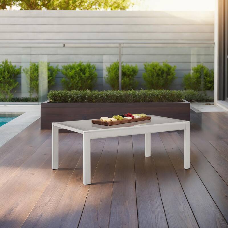 Linon Nordwind Aluminum Outdoor Coffee Table