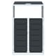 preview thumbnail 54 of 56, vidaXL Wheelie Bin Storage Rubbish Waste Bin Storage Steel