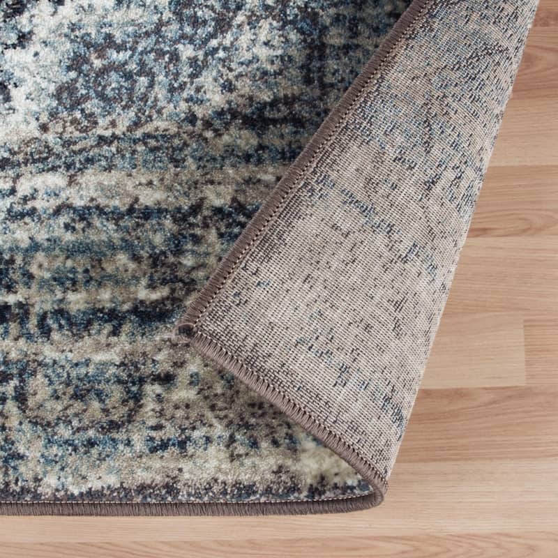 Superior Salford Vintage Abstract Medallion Plush Indoor Runner or Area Rug