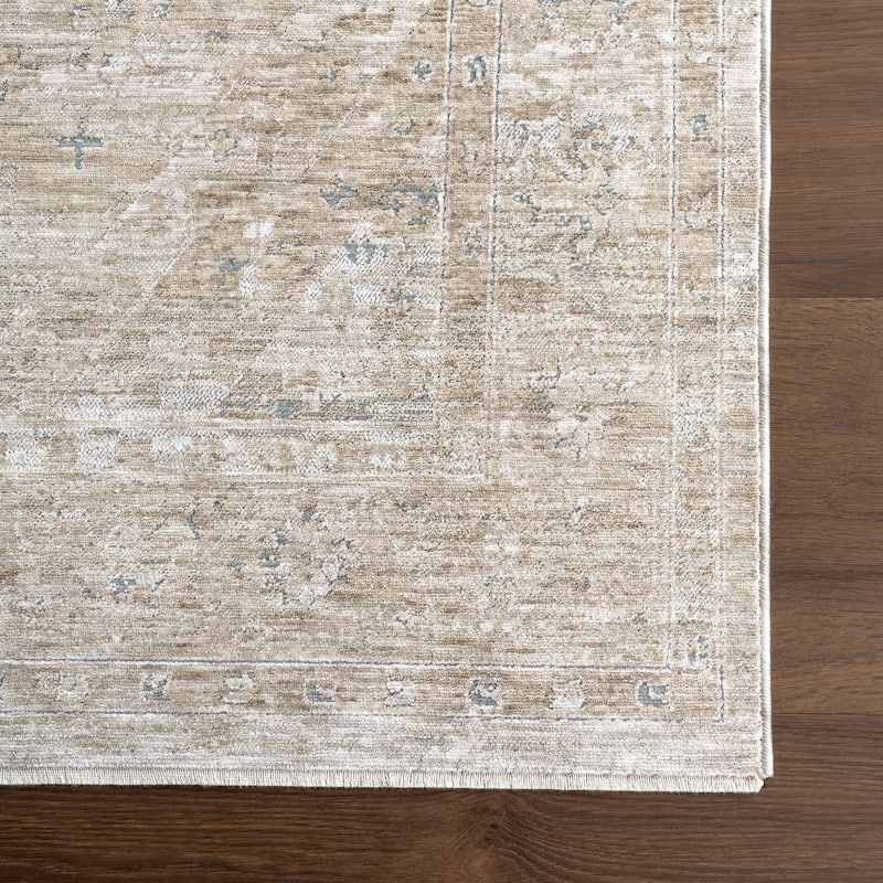 Nuloom Gwynne Medallion Fringe Area Rug