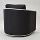 preview thumbnail 10 of 165, KINWELL 31"W Oak Frame Upholstered Swivel Barrel Armchair