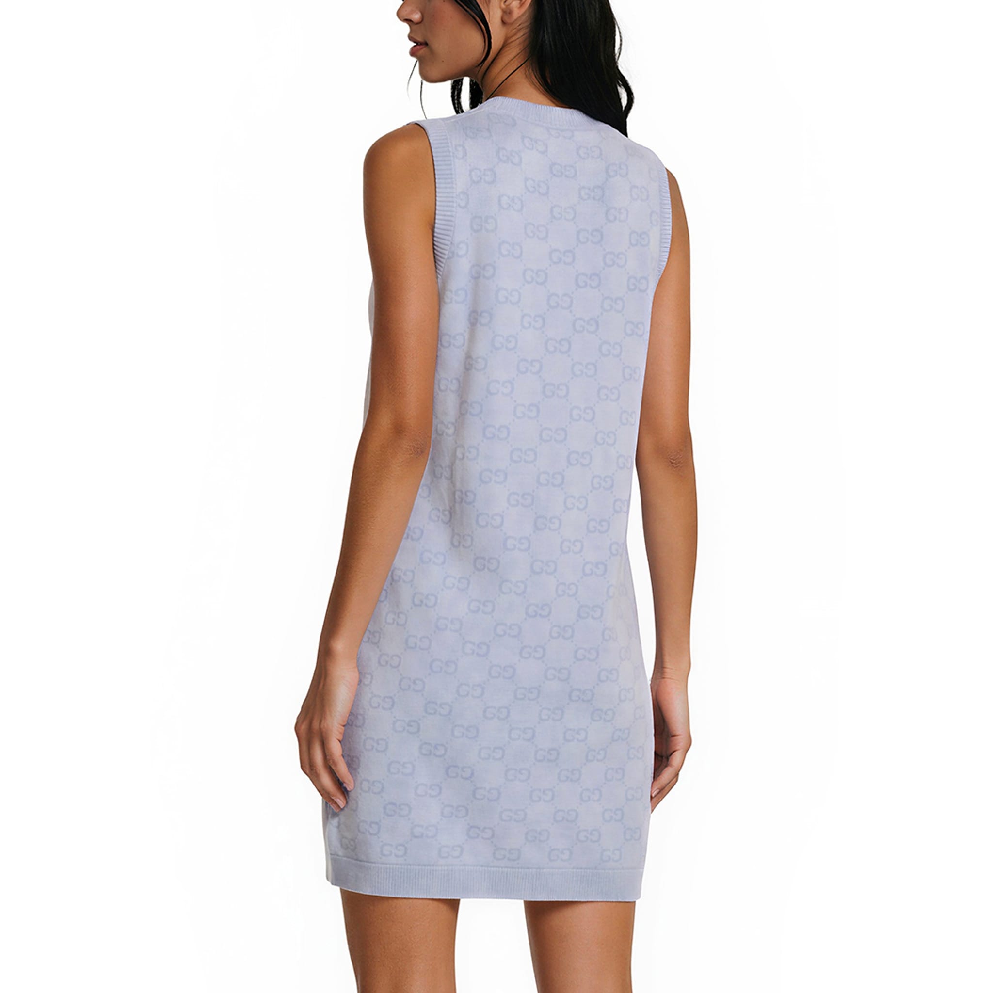 Gucci GG Jacquard Knit Mini Dress - Overstock - 44207627