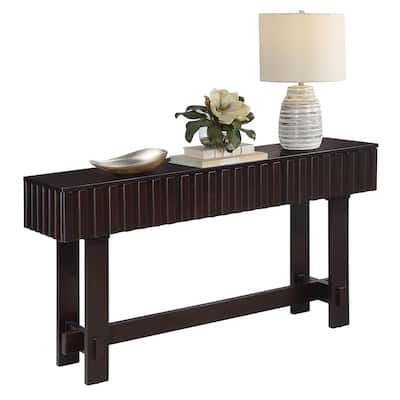 52 inch Sofa Table with Storage Drawers