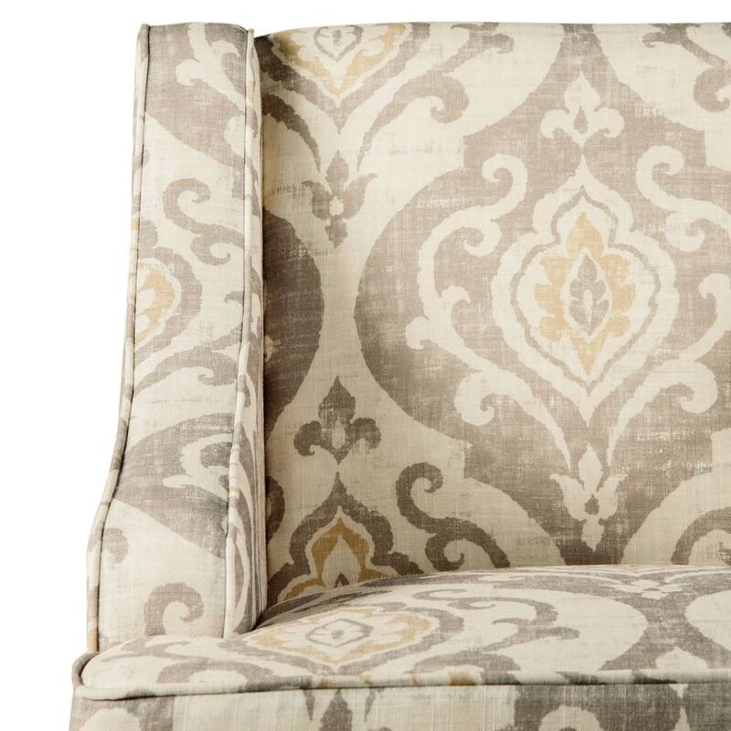 Porch & Den Lyric Swoop Arm Accent Chair