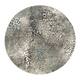 N Natori Serengeti Leopard Area Rug - 6'7" Round - Silver/Blue