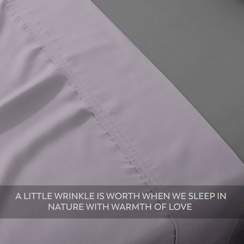 Purity Home 300TC Organic 100% Cotton Cool & Crisp Pillowcase Set