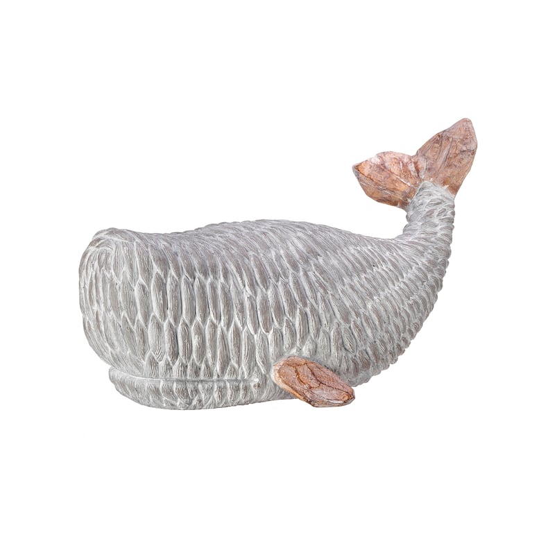 Fabric Weave' Sperm Whale 9.75" - 9.84
