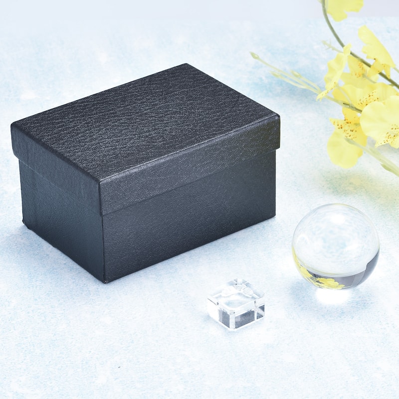 1Set K9 Crystal Ball Decorative Ball with Gift Box and Crystal Stand