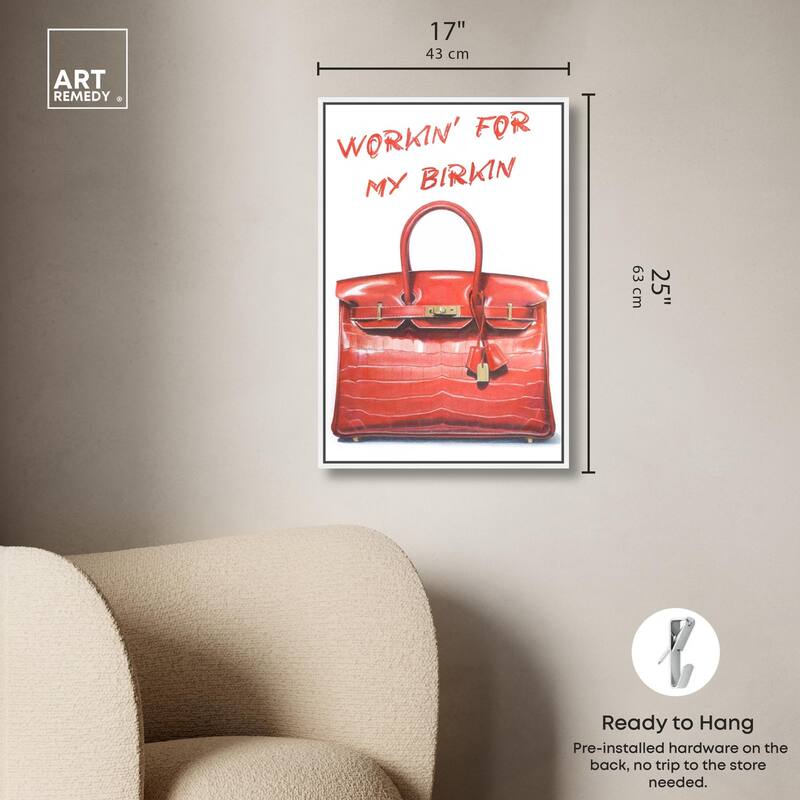 Doll Memories - Red Dream Canvas by Art Remedy
