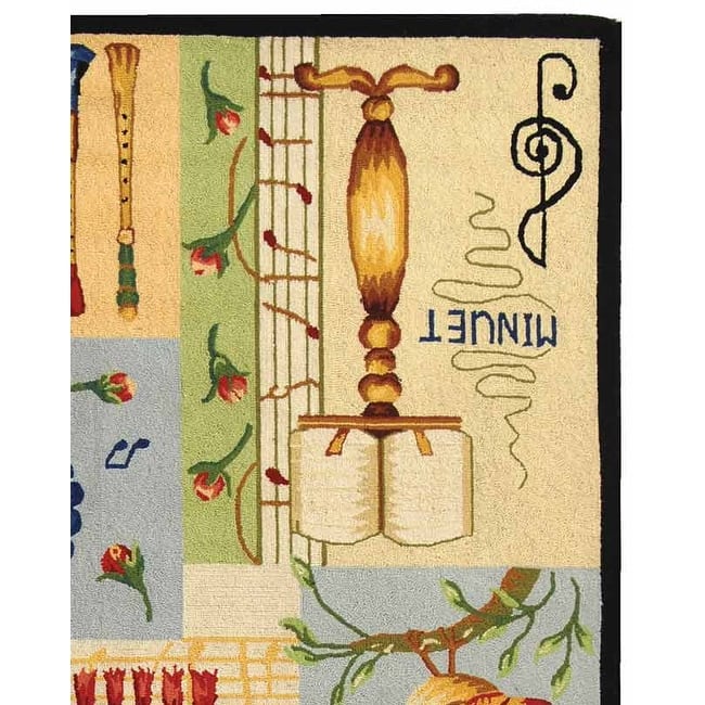 SAFAVIEH Handmade Chelsea Audriana French Country Wool Rug