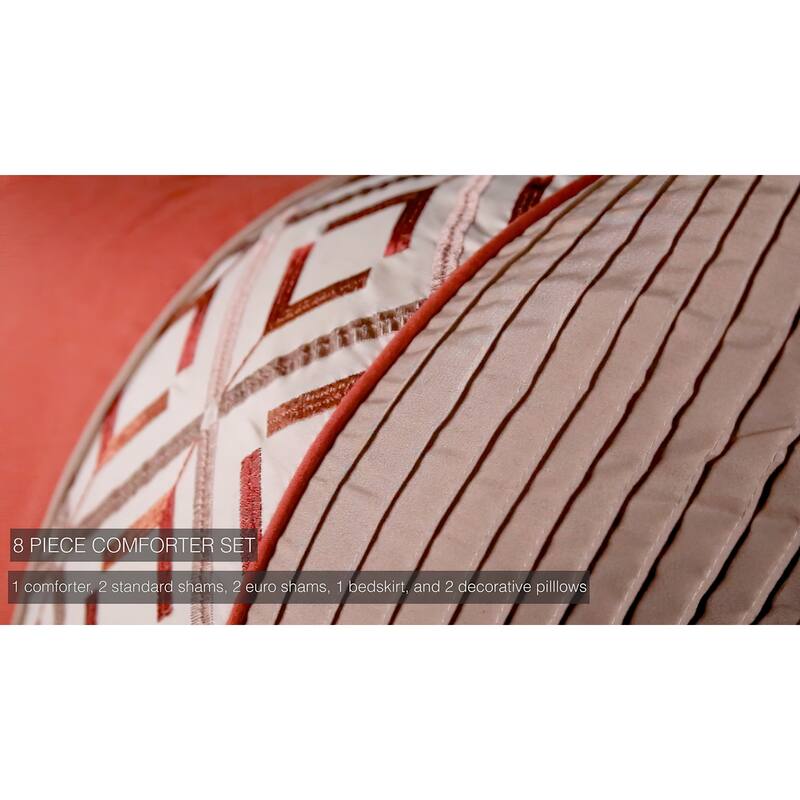 Riverbrook Home Janna 8 Piece Comforter Set