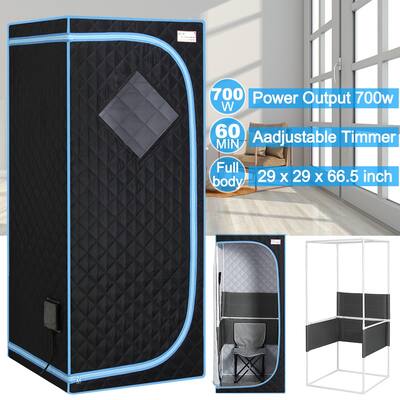 Full Size Black Portable Infrared Sauna tent