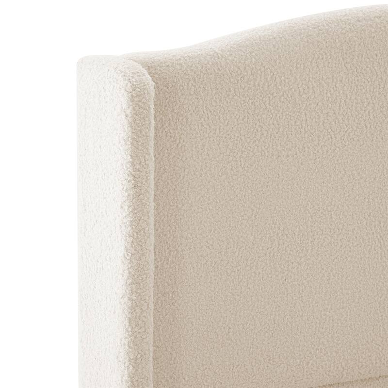 Twin Size Upholstered Bed Frame