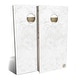 preview thumbnail 9 of 7, White Marble Outdoor Cornhole Board Set All-Weather 2x4 - Include Carrying Case