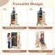 preview thumbnail 8 of 7, Gymax Wooden Toddler Standing Tower w/Chalkboard Montessori Games 3