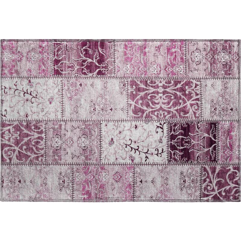 Premium Washable Super Soft Moroccan Boho Patchwork Mayfield Rug