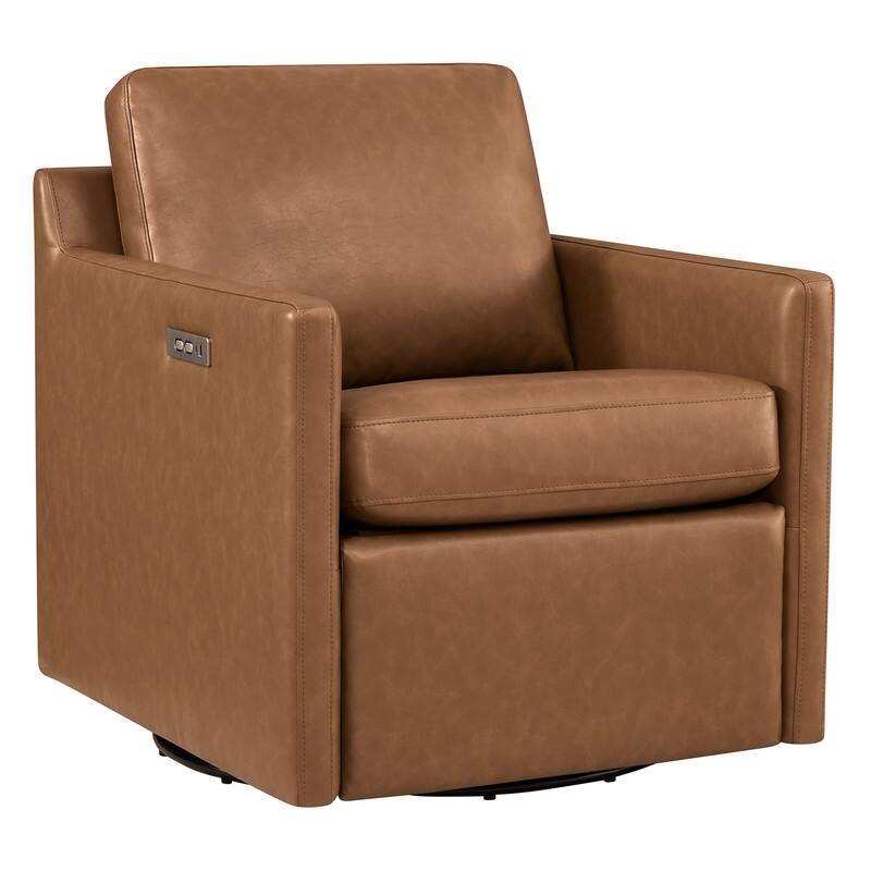 Nora Electric Power Swivel Chair with Footrest Recline
