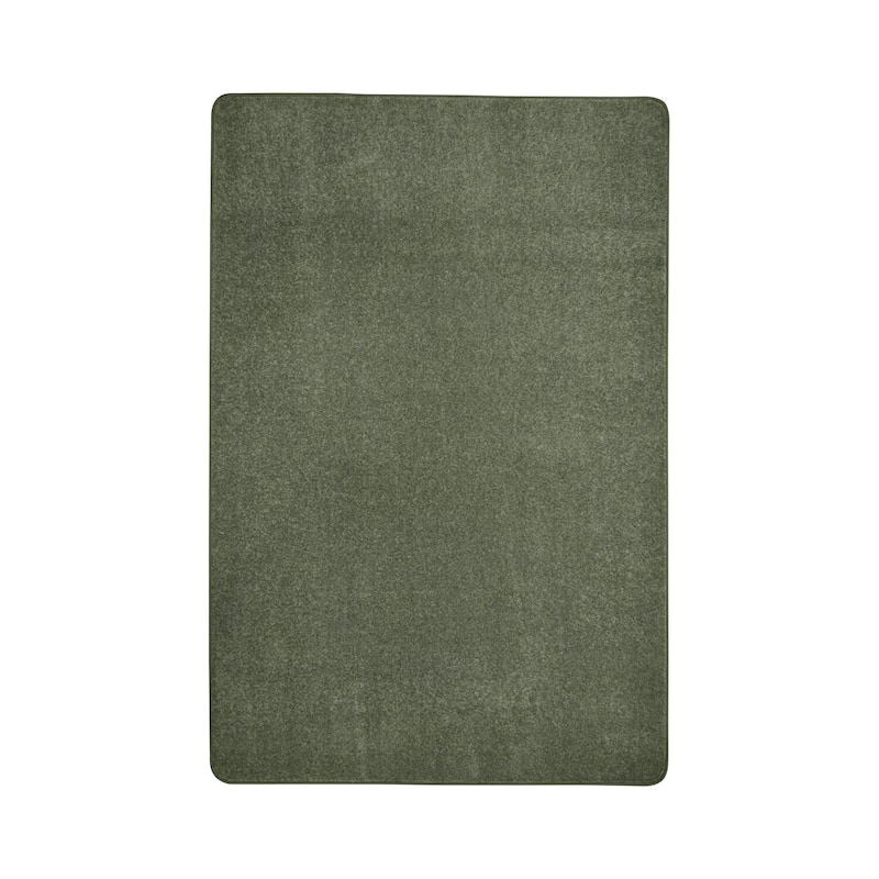 2'x6' area rug in Sage - durable soft decorative rug for home, living room & bedroom - 9'3" x 12'3"