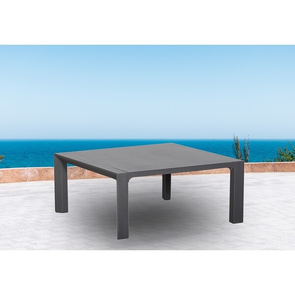 Small grey cheap patio table