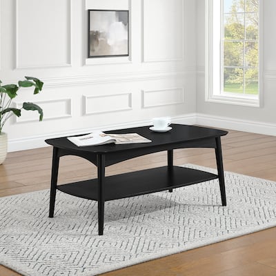 Mid Century Copenhagen Coffee Table in Walnut Finish
