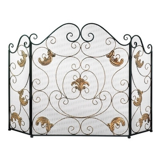 Yakima Elegant Fleur De-Liz Fireplace Screen - Bed Bath & Beyond
