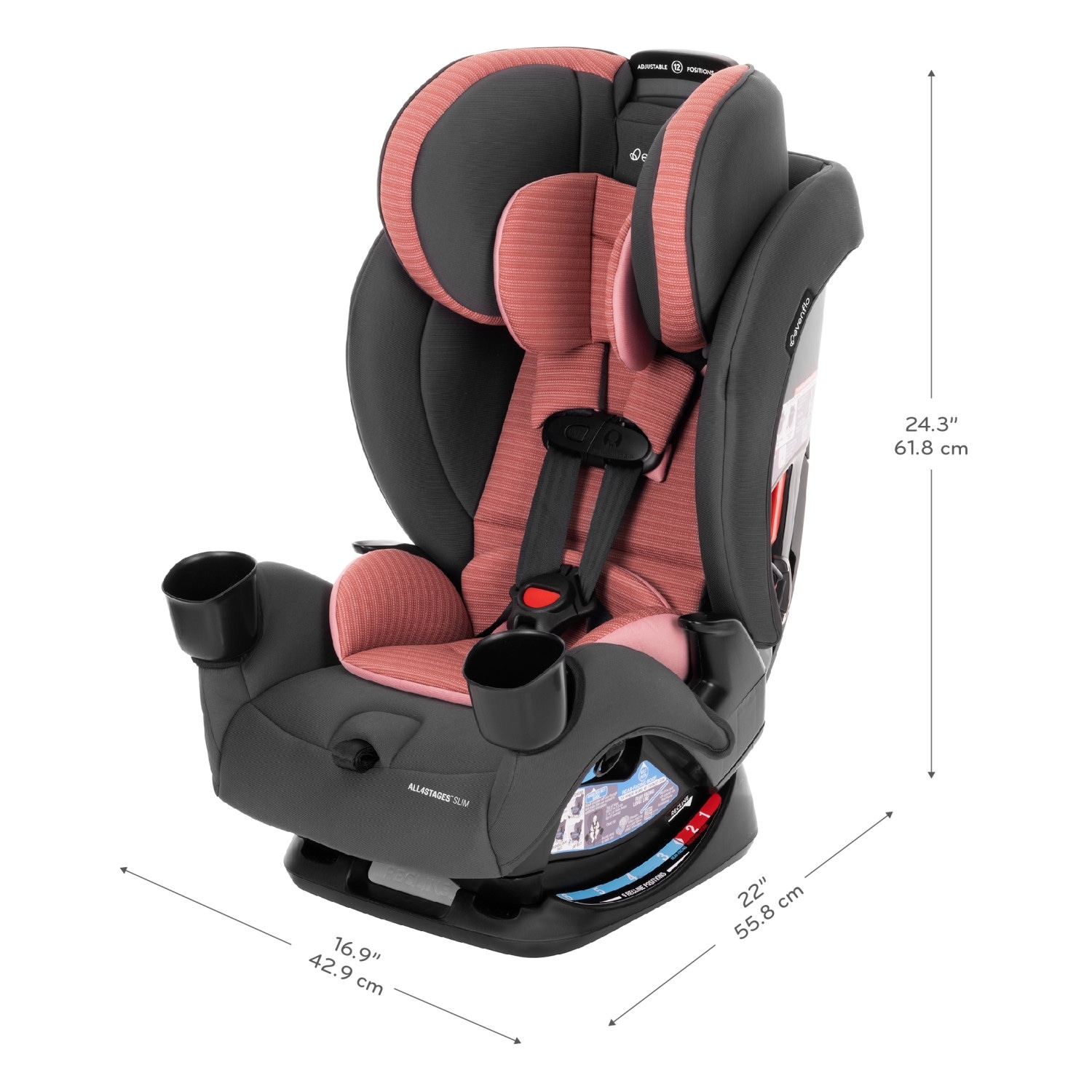 All4Stages Slim 4-in-1 Convertible Car Seat