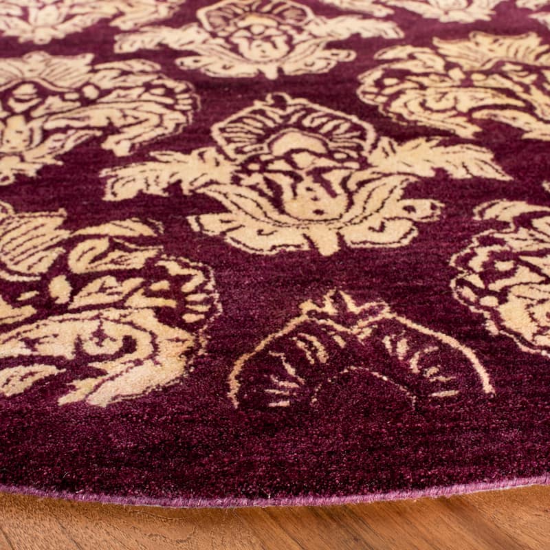 SAFAVIEH Handmade Metro Engracia French Country Floral Wool Rug