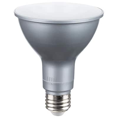 15W PAR30LN LED Long Neck 27K/30K/35K/40K/50K CCT Selectable 120-277V - Silver